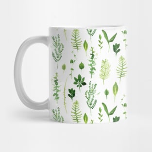 Watercolour Leaves Mug